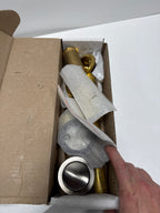 Delta RP693 Bath Waste Assembly with Toe Operated Drain Brilliance Stainless