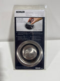Disposal 4.5 in. Flange with Stopper in Brushed Stainless - *Plumbing