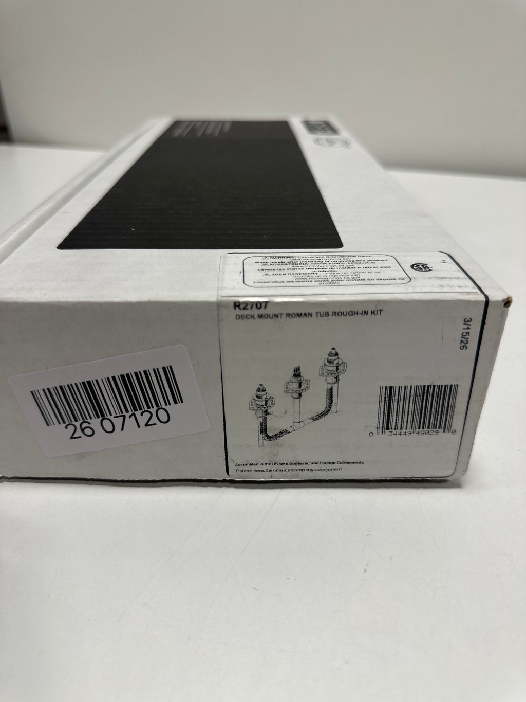 Delta:R2707 Two Handle Flexible Mount