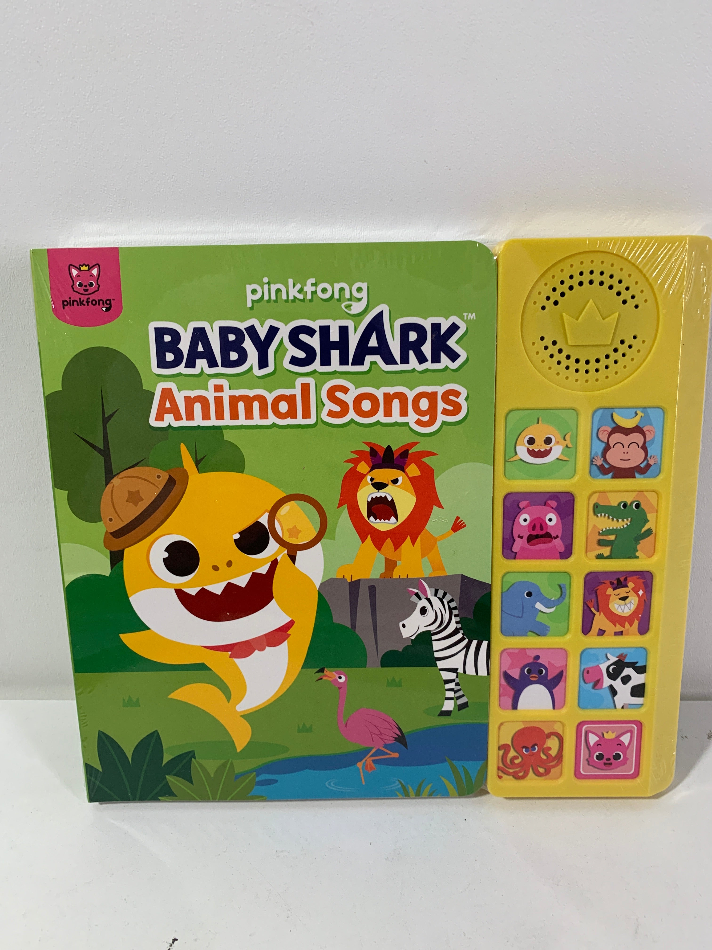 Pinkfong Baby Shark Animal Songs Soundbook - Yellow - *Kids