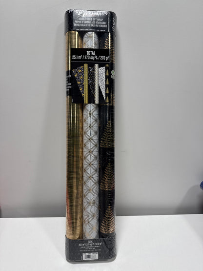 Kirkland Signature Double Sided Wrapping Paper 3-pack - *Christmas & Seasonal