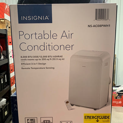 Insignia Floor Standing Portable Air Conditioner - White