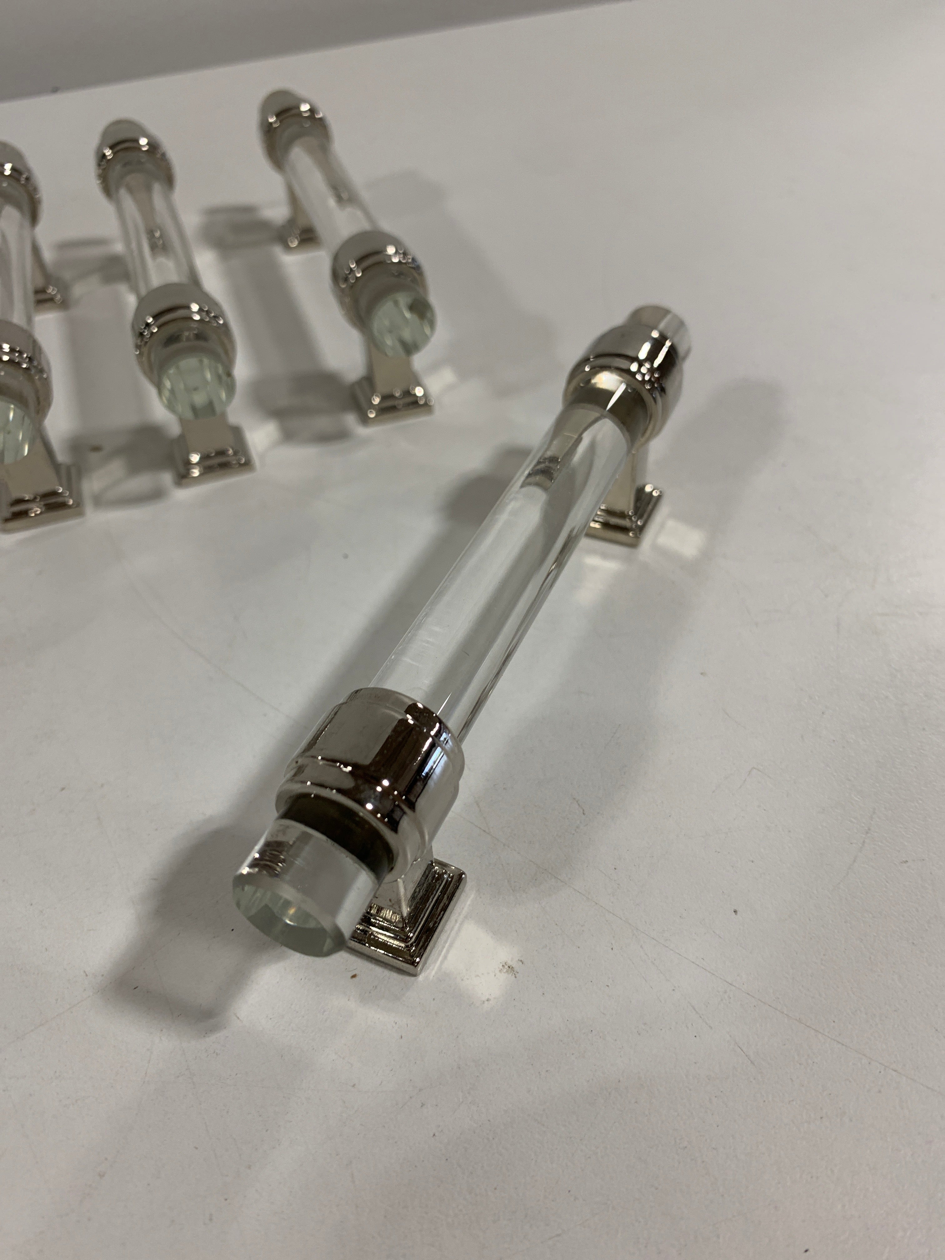 Amerock BP36654CPN Glacio Cabinet Pull 3-3/4 Bright Nickel - *Tools Hardware & Misc