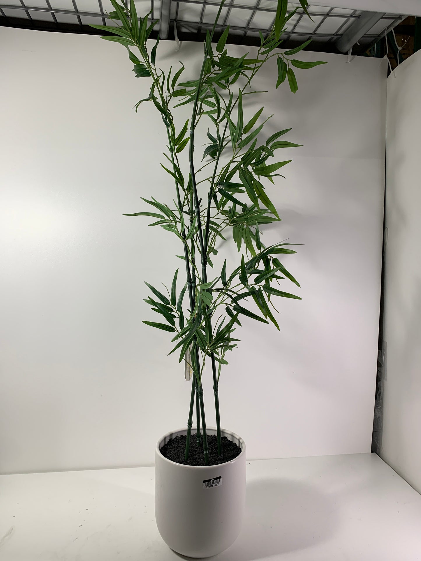 See Desc 55" Large Bamboo Leaf Tree Artificial Plant - Threshold