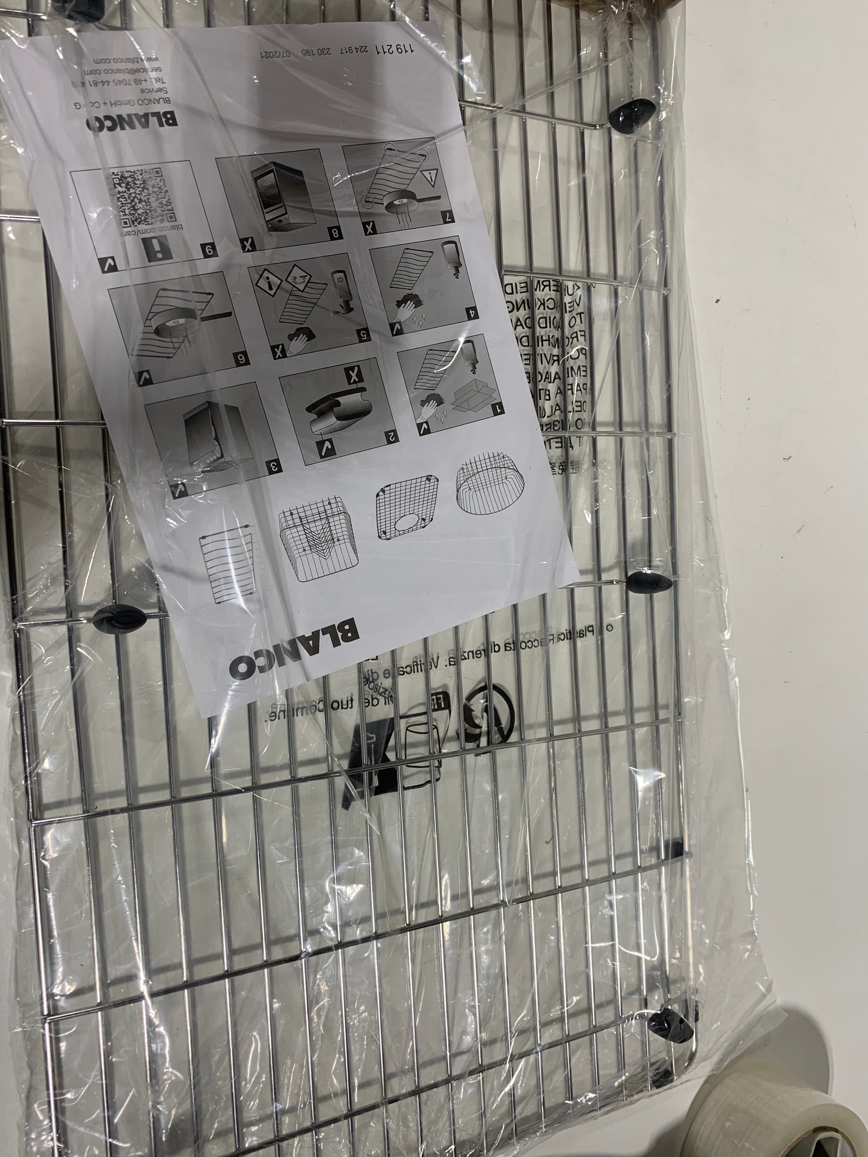 Blanco Sink Grid Stainless Steel 401806 - *Plumbing