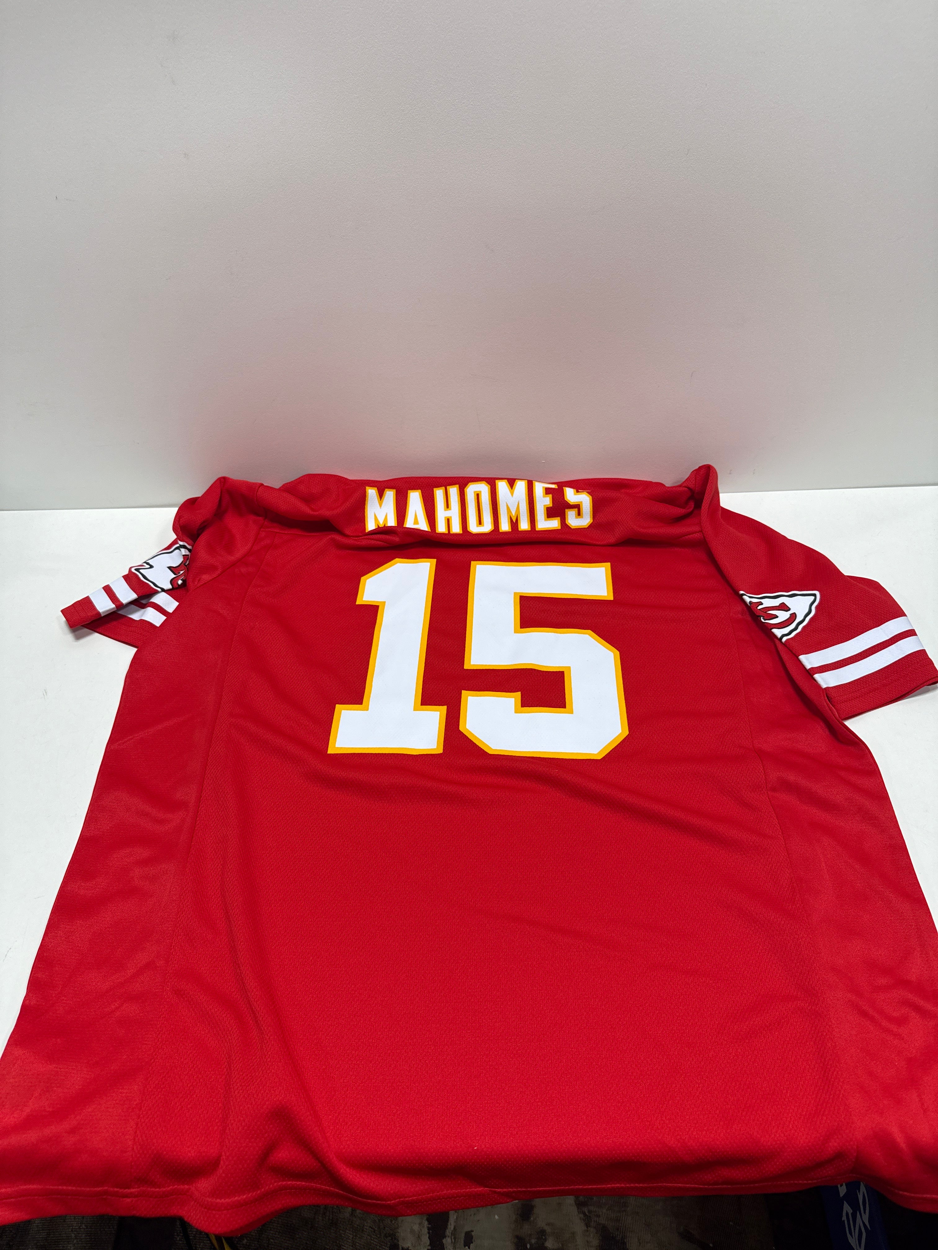 NFL Kansas City Chiefs Men's Short Sleeve Mahomes 15 Jersey - XXL