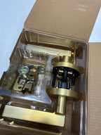 Kwikset 720Hflrdt Halifax Passage Door Lever Set - Brass