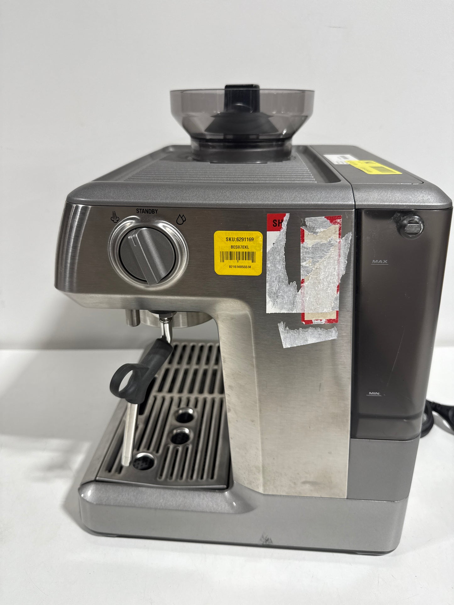Used Breville Barista Express Espresso Machine (BES870XL) - Stainless Steel