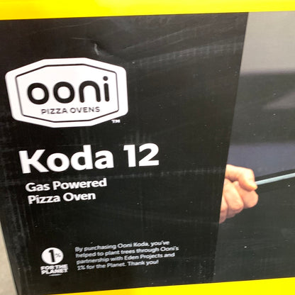 Ooni - Koda 12 in Gas-Powered Outdoor Pizza Oven - Black