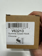 ICO Bath V6321 Volkano Summit Single Robe Hook - Chrome