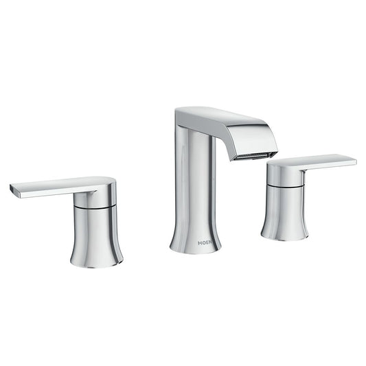 Moen Genta Chrome Widespread Bathroom Sink Faucet 8 - 16 in