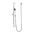 Pfister LG16-3DF Kenzo Single Function Hand Shower with Hose Supply Elbow and Slide Bar Polished Chrome Showers Hand Showers Single Function