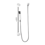 Pfister LG16-3DF Kenzo Single Function Hand Shower with Hose Supply Elbow and Slide Bar Polished Chrome Showers Hand Showers Single Function