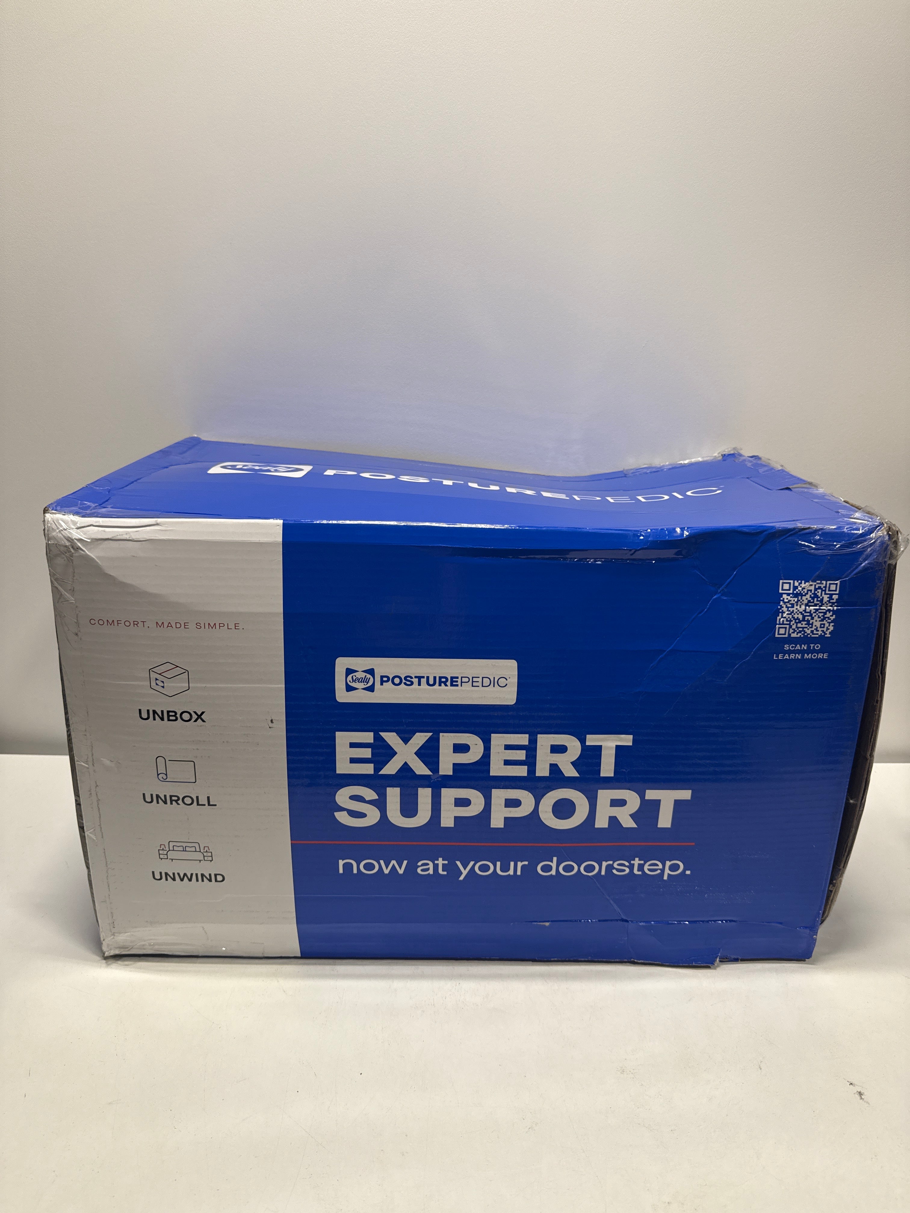 Sealy Posturepedic Zoned Memory Foam Mattress Topper King