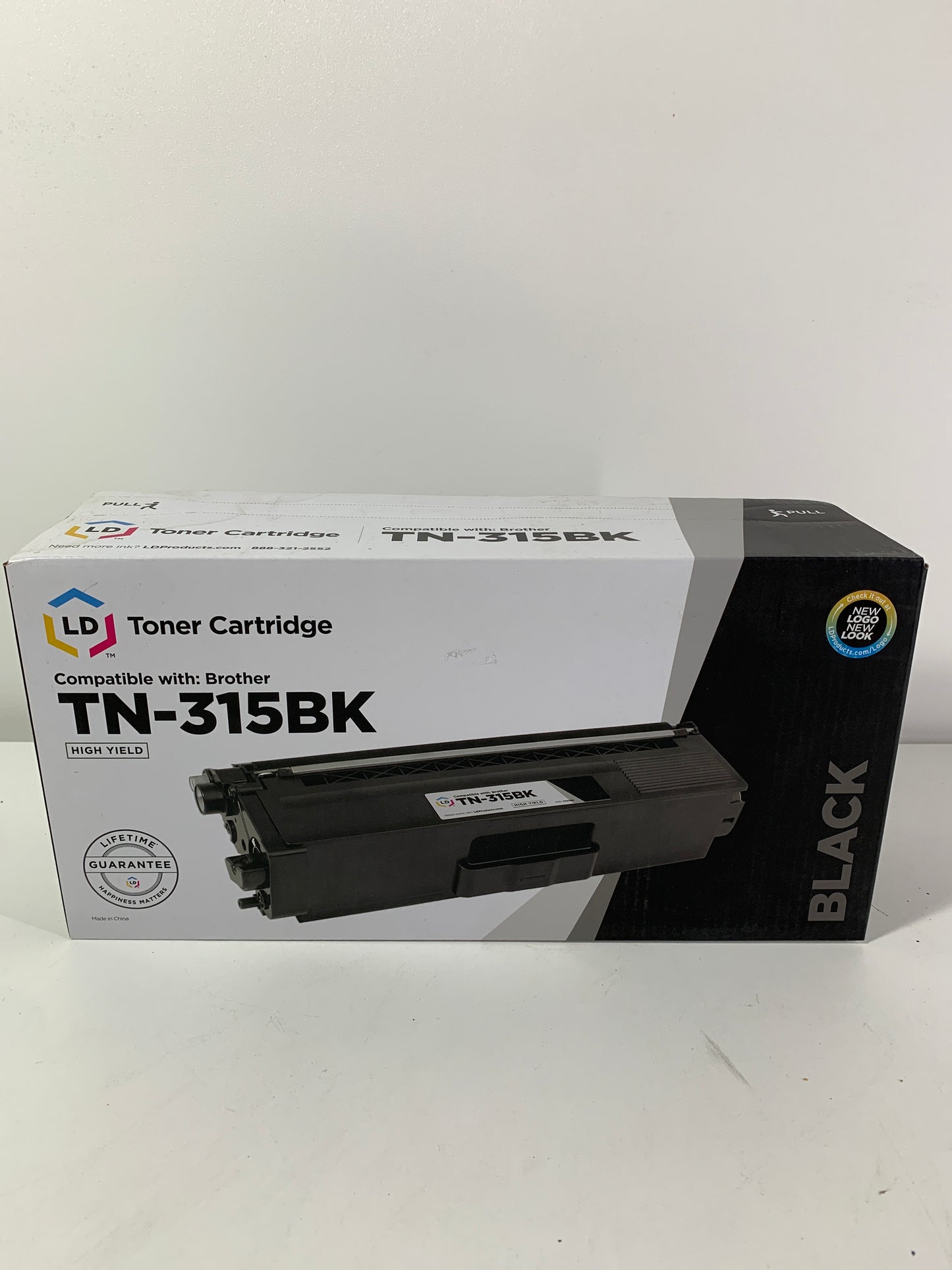 LD Compatible Replacement for Brother TN315Bk (TN310Bk) High Yield Black Toner Cartridge for Brother HL-4150cdn