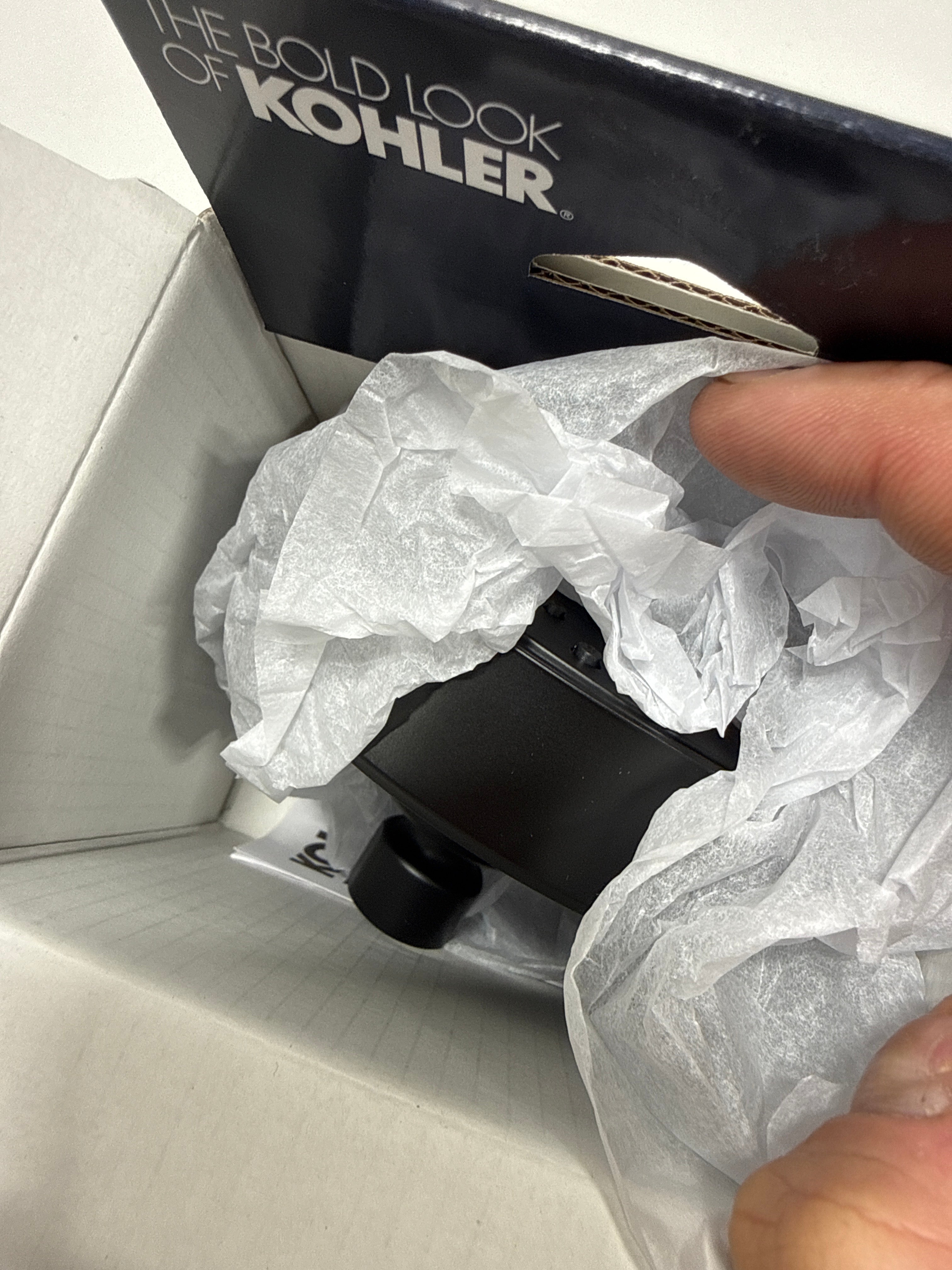 Kohler 72419-Y-BL Awaken® G110 Three-function showerhead, 2.5 gpm, Matte Black