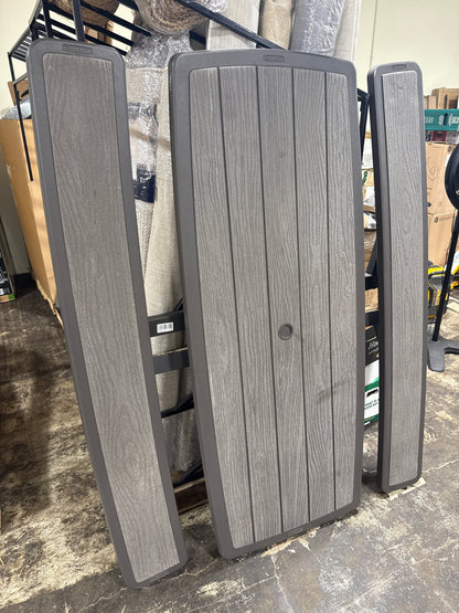 Used Lifetime Commercial 6 ft Folding Picnic Table