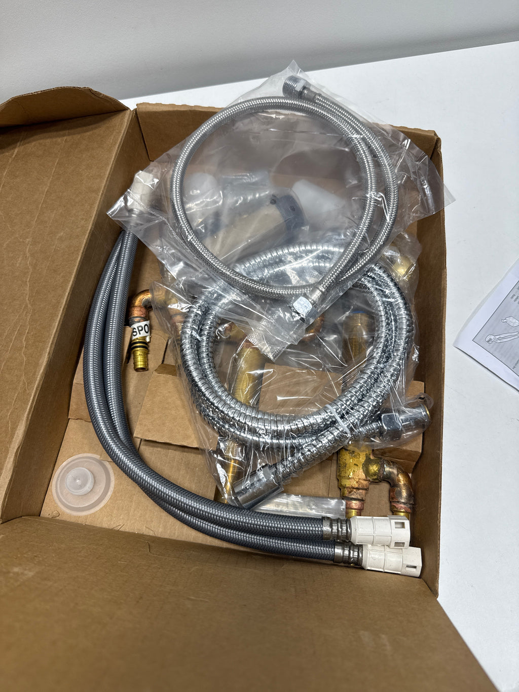Moen Roman Tub with Diverter 10 - 24 Center 1/2 Cpvc Crimp Ring Pex Connection