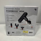 Sharper Image Powerboost Move Portable Percussion Massager Gunmetal Gray - *Massagers