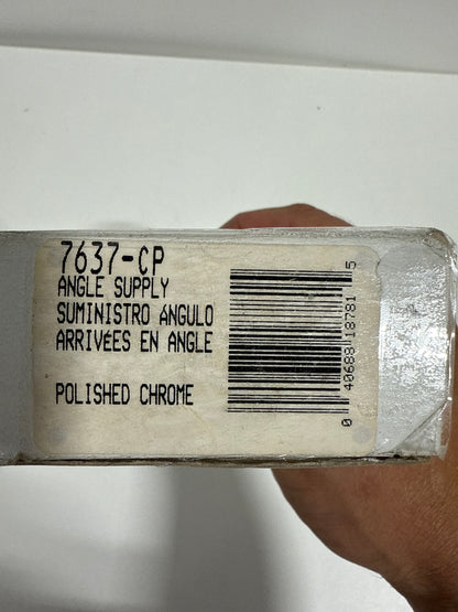 KOHLER 3/8" NPT Angle Supply with Stop and Annealed Vertical Tube