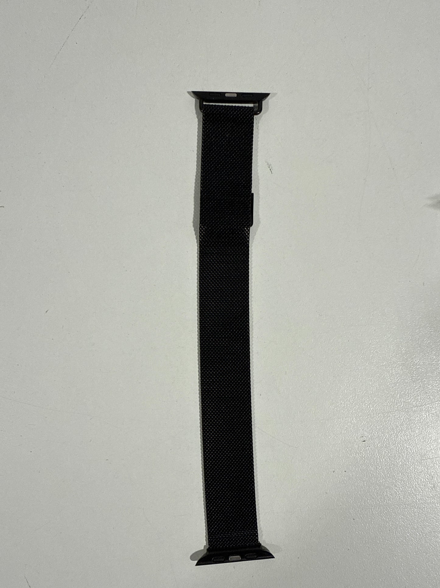 Insignia™ - Stainless Steel Mesh Band for Apple Watch 44mm, 45mm, 46mm Series 10 and Apple Watch Ultra 49mm (All Series) - Black