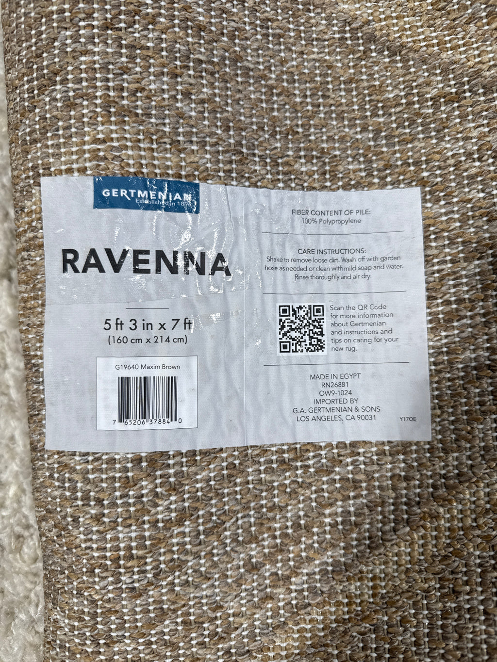 Ravenna Indoor/Outdoor Rug Maxim 5 ft. 3 in. x 7 ft. - *Rugs