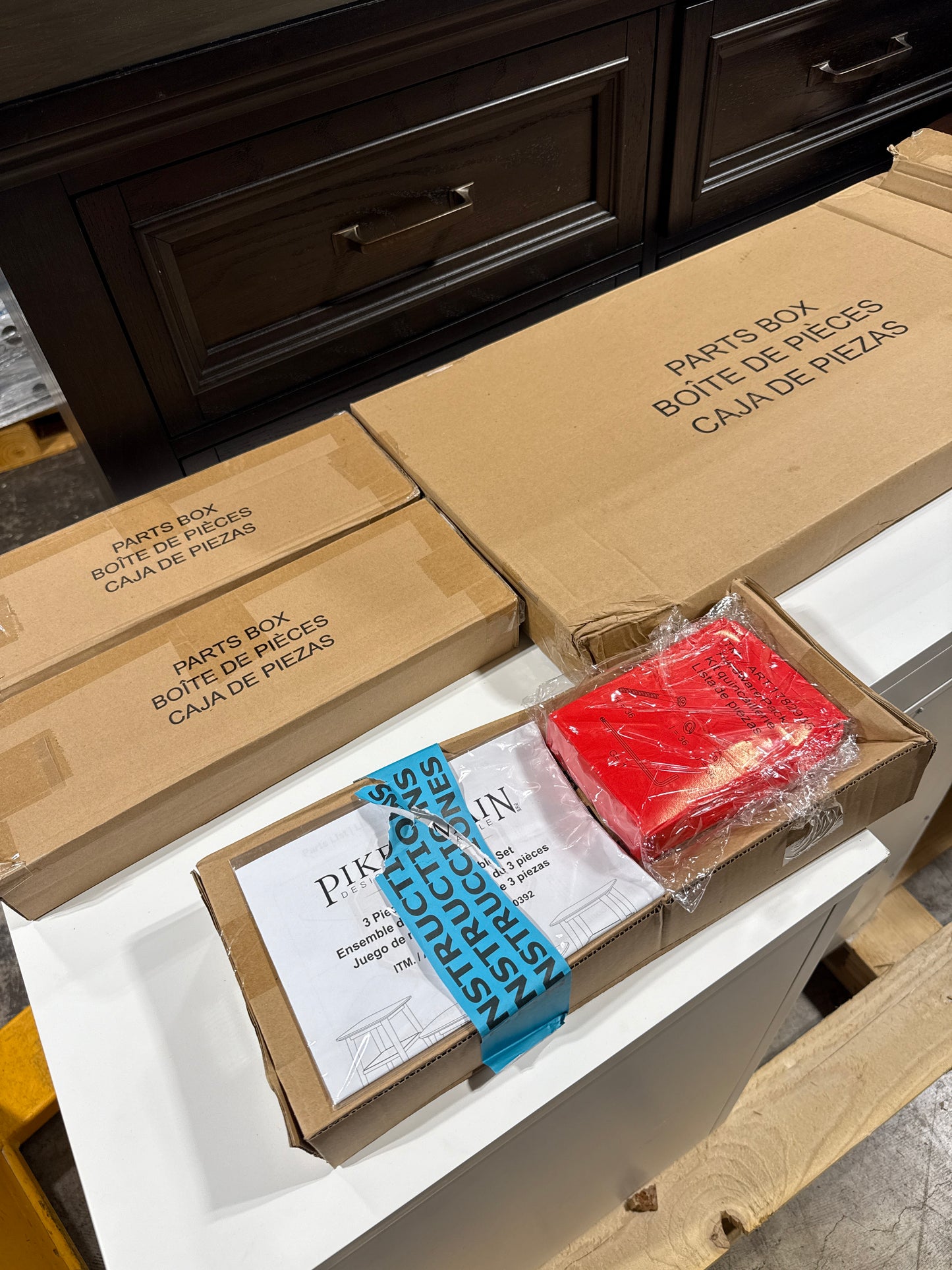 Damage Point Reyes 3-piece Occasional Table Set