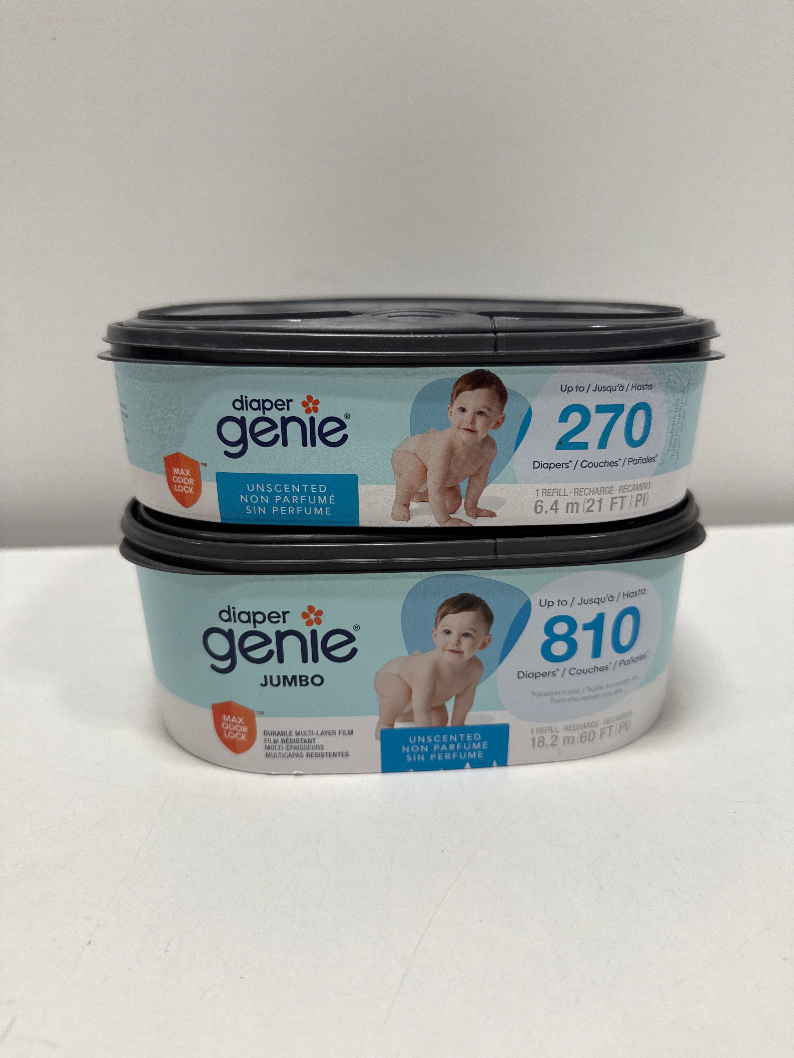Diaper Genie Jumbo Square Disposal Bag Refill - 1080ct - *Baby & Toddler