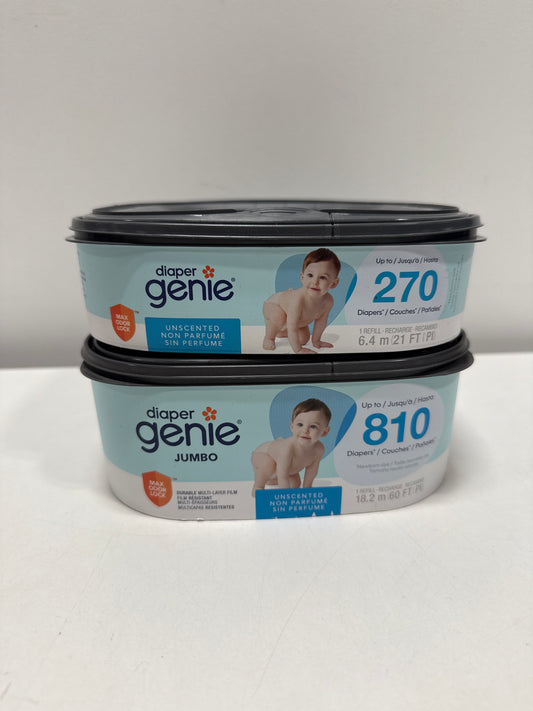 Diaper Genie Jumbo Square Disposal Bag Refill - 1080ct