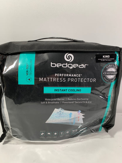 Bedgear - Ver-Tex Mattress Protector- King - White