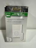 Defiant Wireless Plug-in Doorbell Kit and Wireless Push Button White - *Tools Hardware & Misc