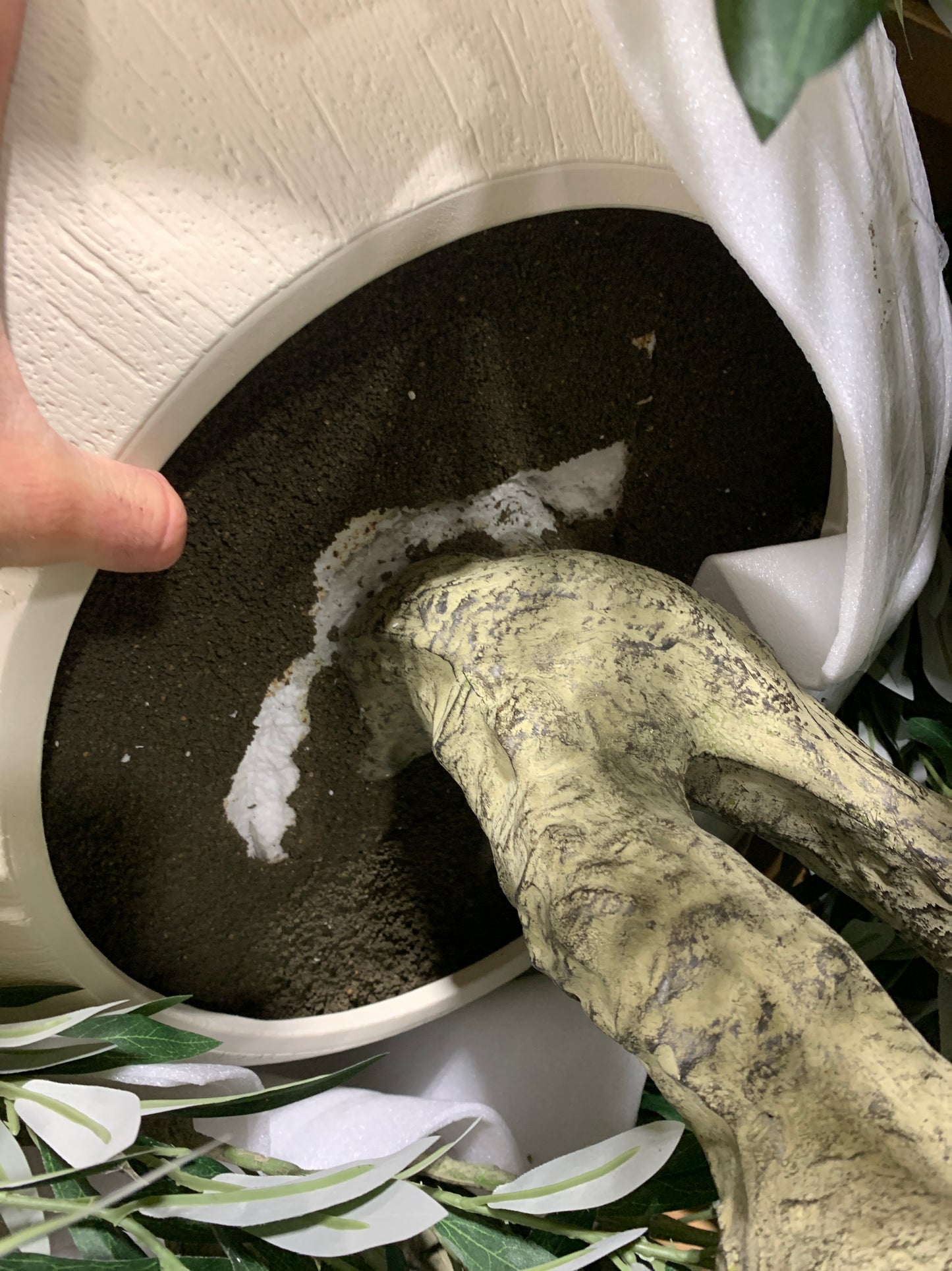 Damage Kirkland Faux 8’ Olive Tree