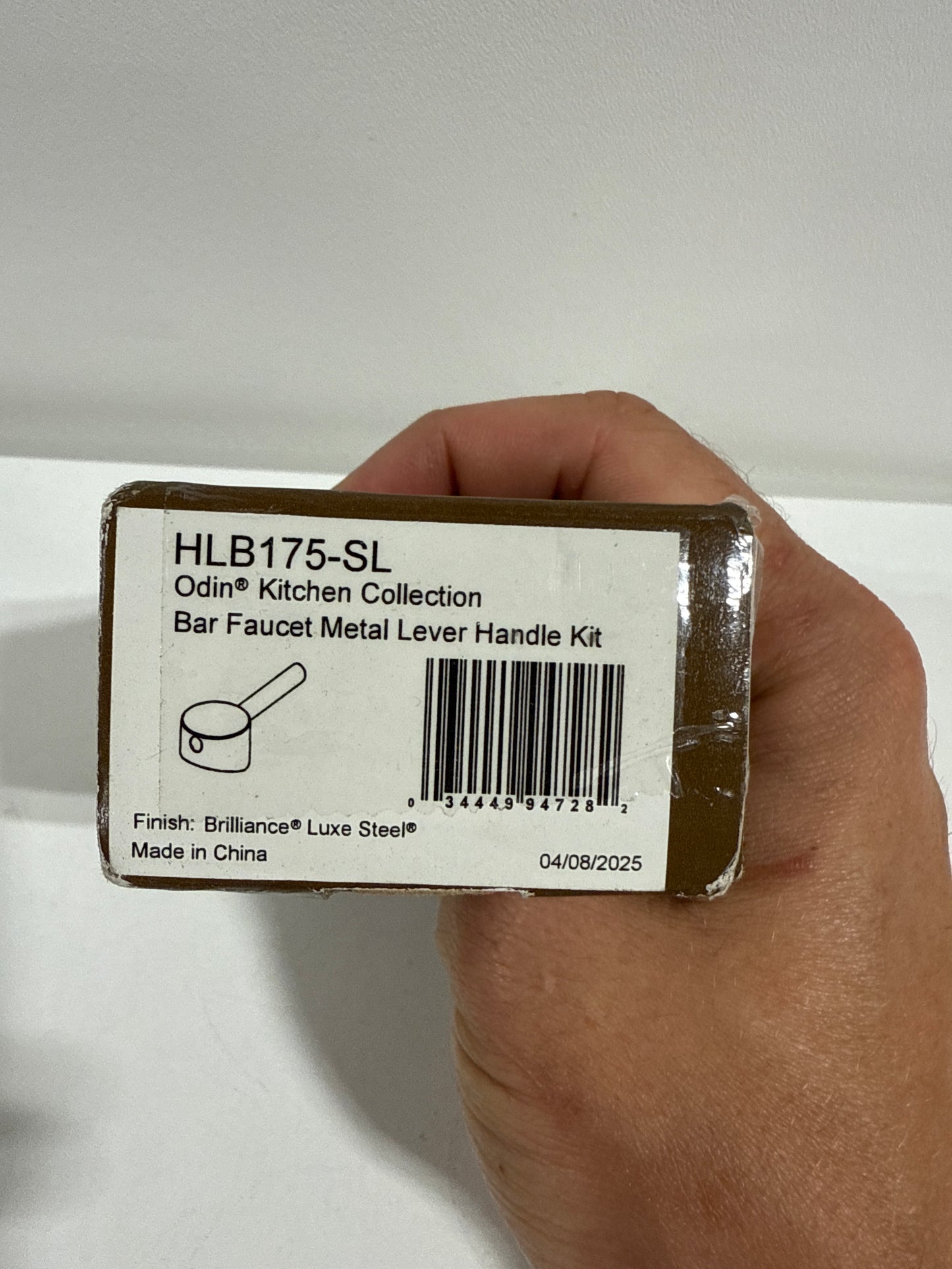 Brizo HLB175 Odin Bar Faucet Lever Handle Luxe Steel