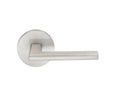 Omnia Prodigy Tubular Leverset w/ Modern Round Rose Satin Nickel Passage - 925MD/238F.PA15 - *Tools Hardware & Misc