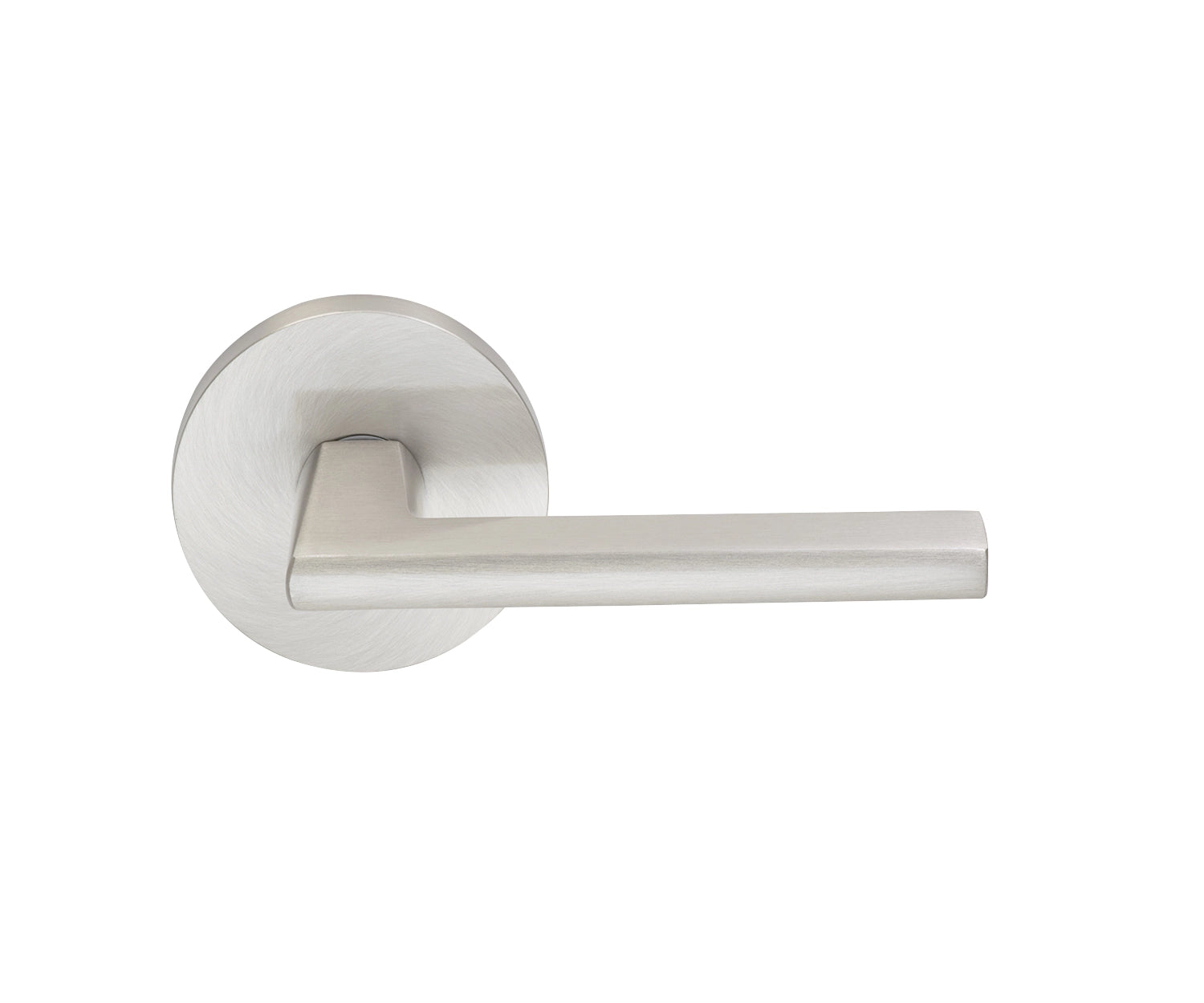Omnia Prodigy Tubular Leverset w/ Modern Round Rose Satin Nickel Passage - 925MD/238F.PA15 - *Tools Hardware & Misc