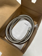 Hansgrohe 28276 Techniflex 63" Hand Shower Hose with 1/2" Connections Brushed Nickel Bath and Shower Accessories Shower Components Hand Shower Hoses