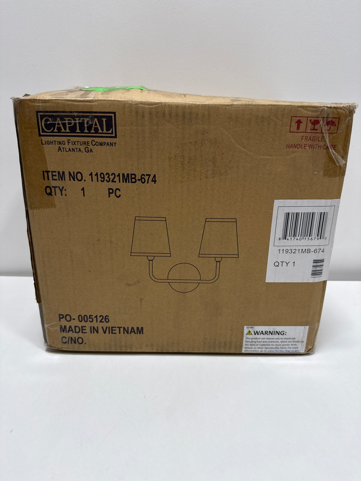 Capital Lighting 119321-674 Dawson 2 Light 16" Wide Bathroom Vanity Light Matte Black
