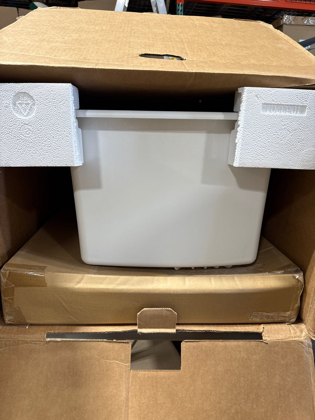 STERLING, a KOHLER Company 996-0 Latitude 25-inch by 22-inch Top-mount Single Bowl Vikrell Utility Sink with Stand, White, Model:K-996-0