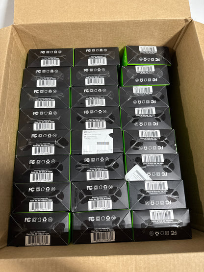 Lot of 24 - Digipower - Travel Charger for Mirrorless & DSLR Cannon Camera Batteries LPE6/LPE10/LPE17/NB/L12 - Black