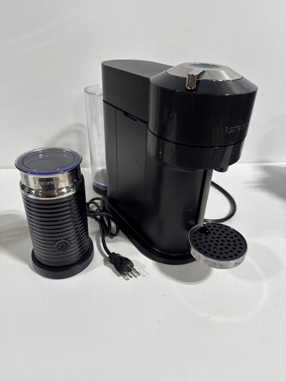 Nespresso Vertuo Next Premium Coffee and Espresso Machine by Breville with Aeroccino Milk Frother, Classic Black Classic Black