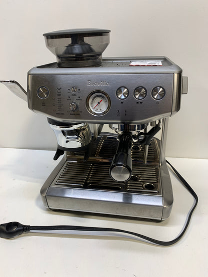 Used Breville - the Barista Express Impress Espresso Machine - Brushed Stainless Steel