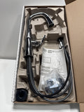 Delta Stryke: Single Handle Pull-Down Bar/Prep Faucet lumicoat chrome