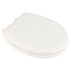 American Standard Traditional Slow-Close Round Front Luxury Toilet Seat with Everclean in White