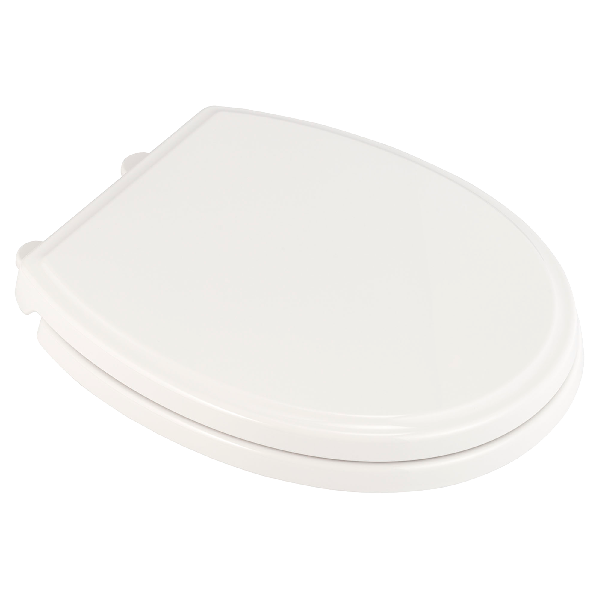 American Standard Traditional Slow-Close Round Front Luxury Toilet Seat with Everclean in White