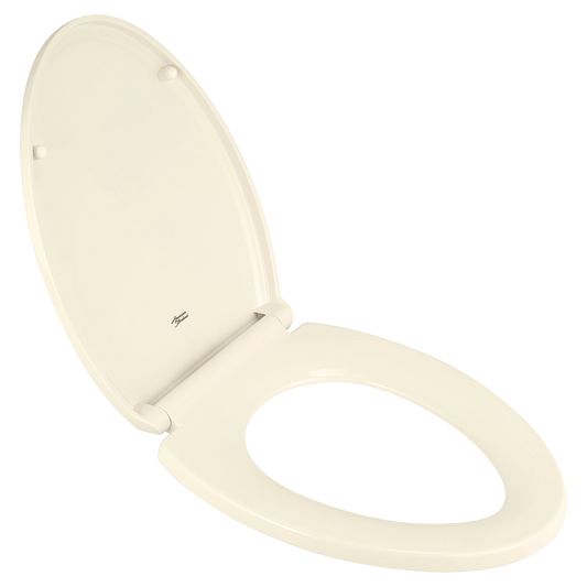 Traditional El Luxury Seat with Cover, Polypropylene Plastic, Elongated, Linen