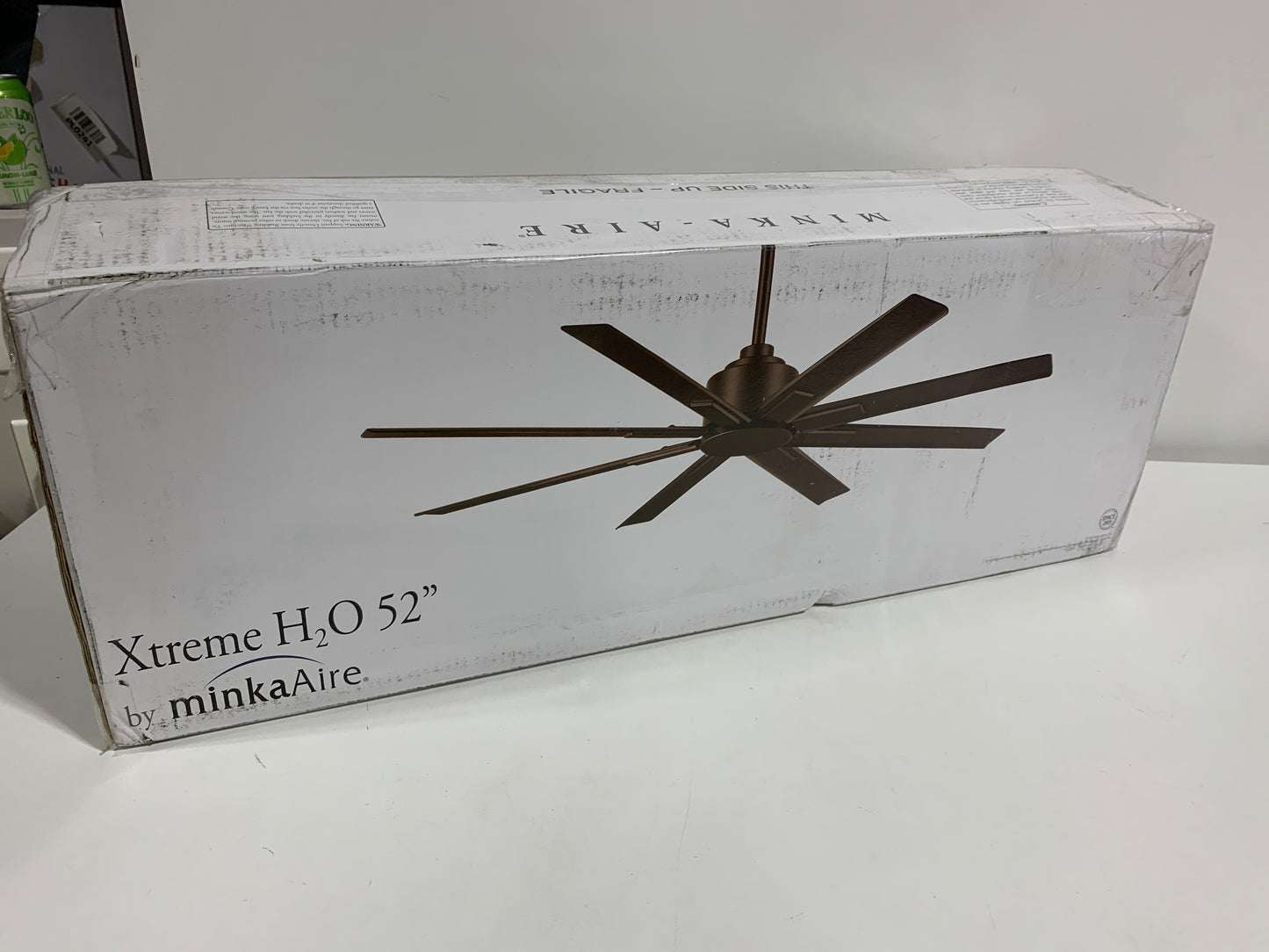 MinkaAire Xtreme H2O 52 Xtreme H2O 52" 8 Blade Indoor / Outdoor Ceiling Fan with Remote