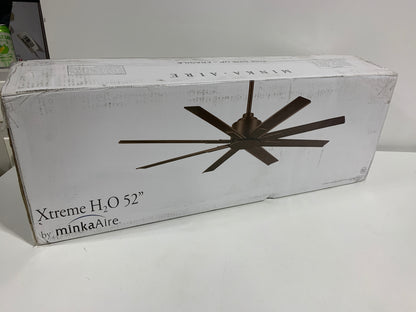 MinkaAire Xtreme H2O 52 Xtreme H2O 52" 8 Blade Indoor / Outdoor Ceiling Fan with Remote