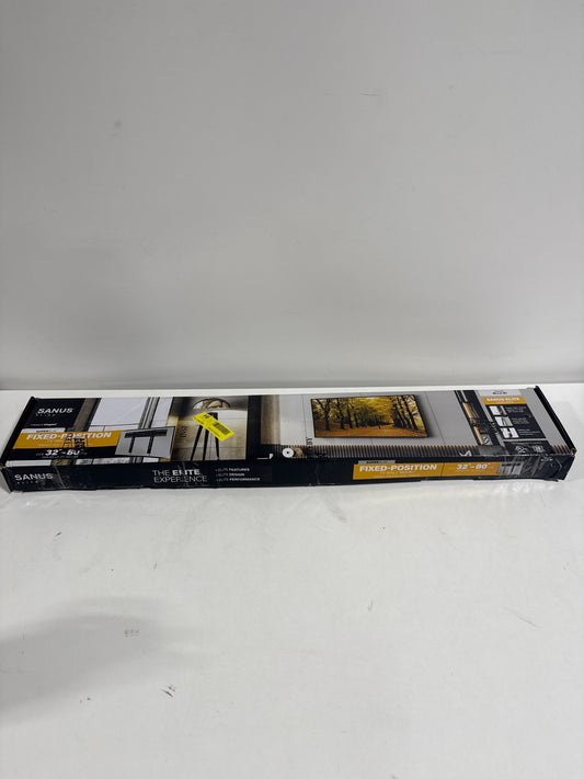 SANUS Elite - Super Slim Fixed-Position TV Wall Mount for Most TVs 32"-80" up to 150lbs - Easy Cable Access - Lateral Shift - Black