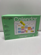 Skylight Calendar 15-inch Touchscreen Digital Calendar All-in-One Family Organizer and Chore Chart Wall Mount Included - White