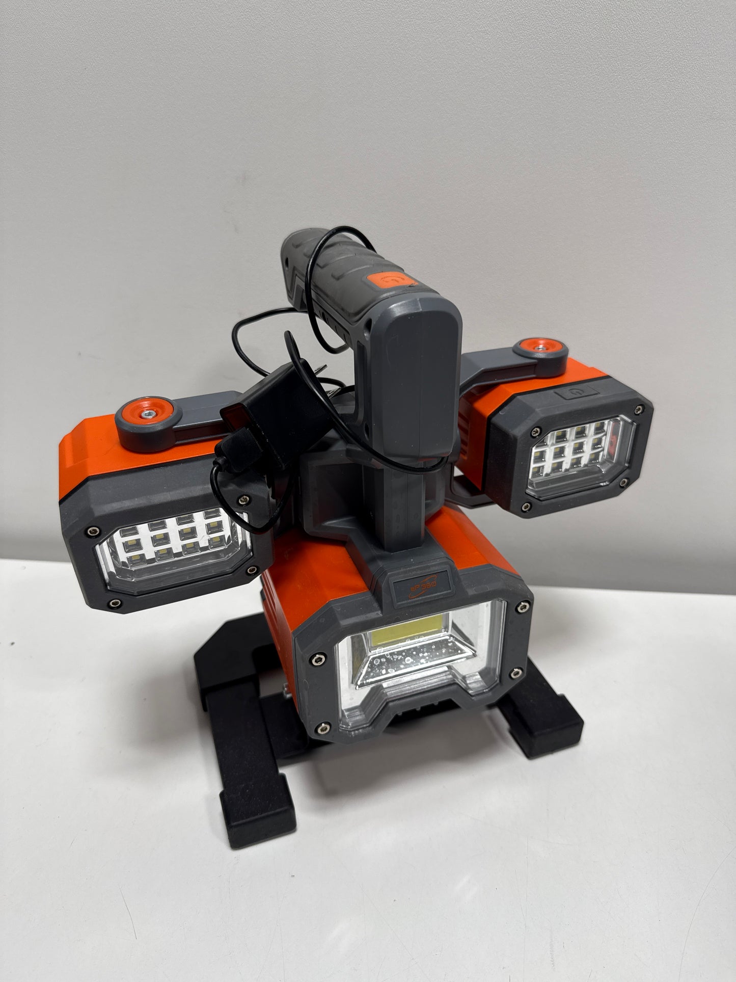 Used EPower360 2000 Lumens Rechargeable LED Worklight & Spotlight